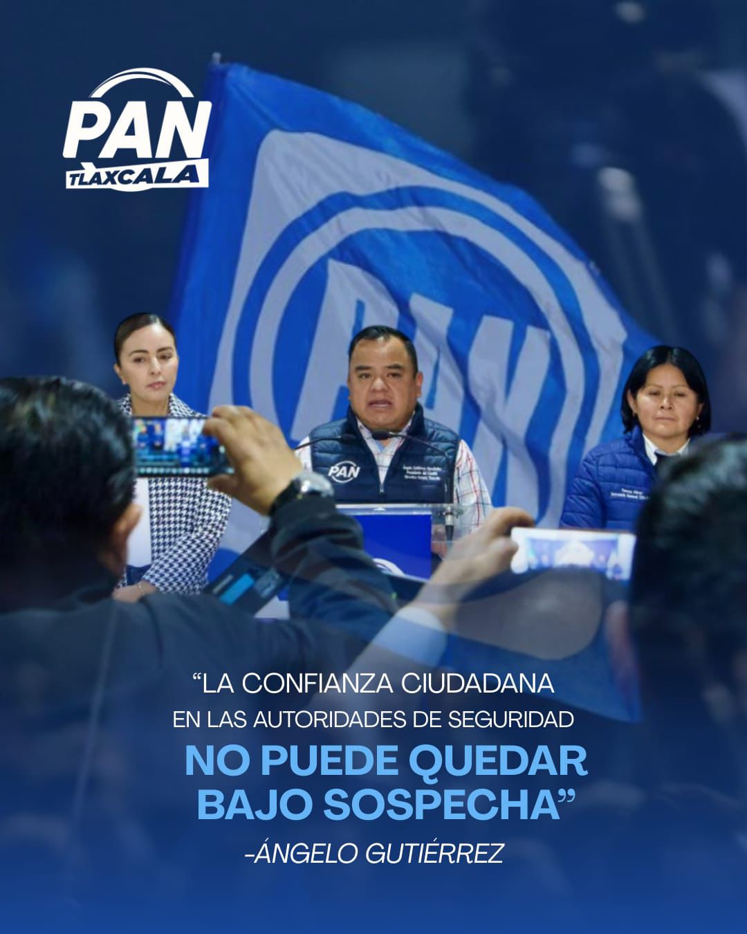 PAN Tlaxcala exige investigación para descartar infiltración criminal en cuerpos policiacos